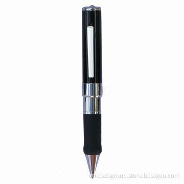 Pen Camera, CCTV Hidden Camera, Covert Security Ideal for Promotional Gift Proposes,Customized Logo